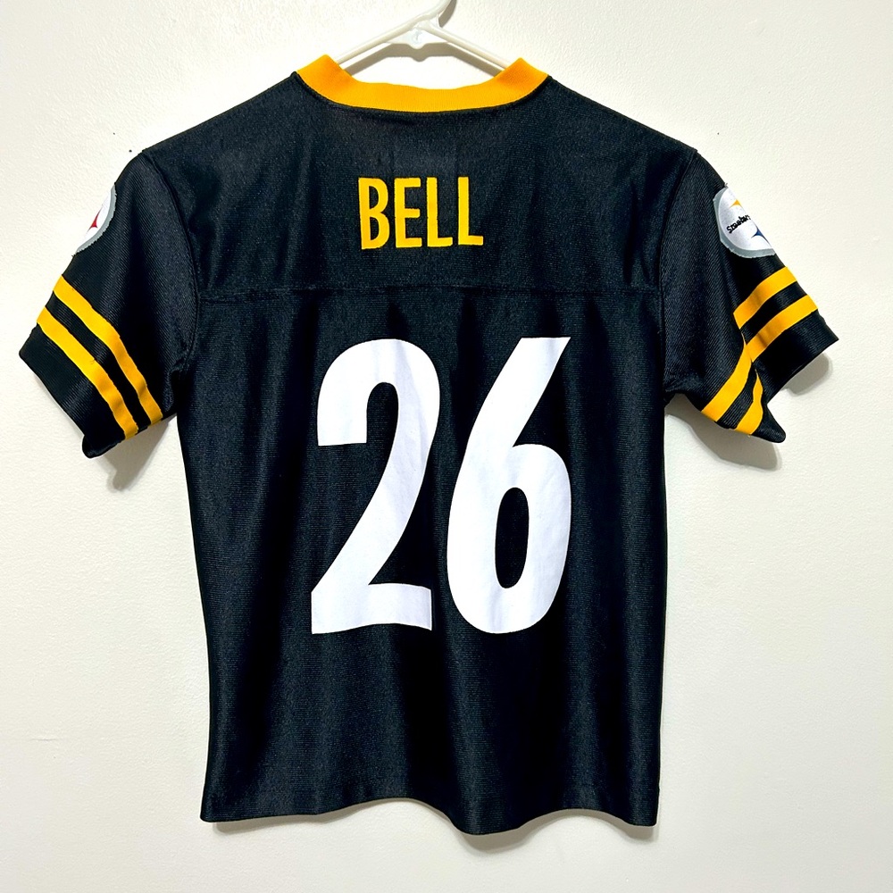 Pittsburgh Steelers Youth #26 Le’Veon Bell NFL Team Apparel Jersey Medium (8)